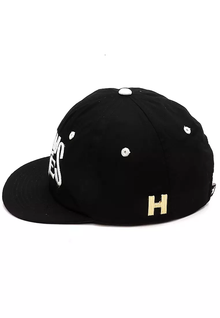 Drsh Topi Baseball Unisex Casual Resizable Strap Comfortable Material Drill ORIGINAL  - Black