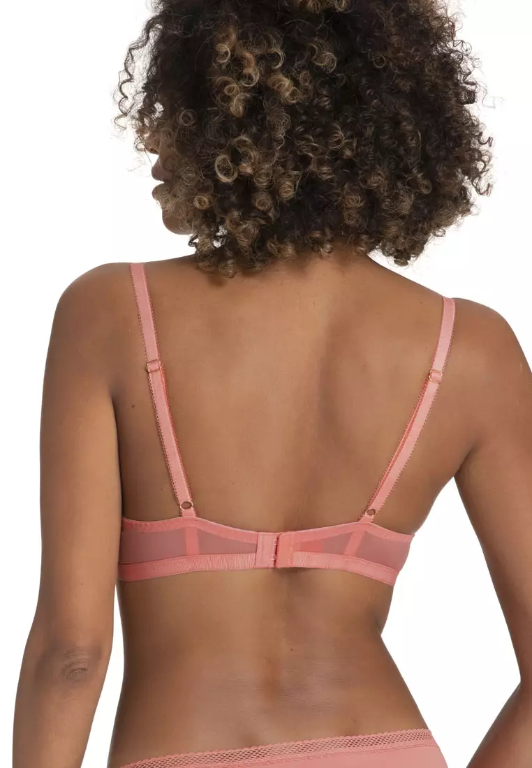 Buy DORINA CLAIRE Super Push Up Demi bra in pink 2024 Online