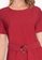 ZALORA BASICS red Mini Sheath Dress With Belt A82DEAA98F9F2CGS_3