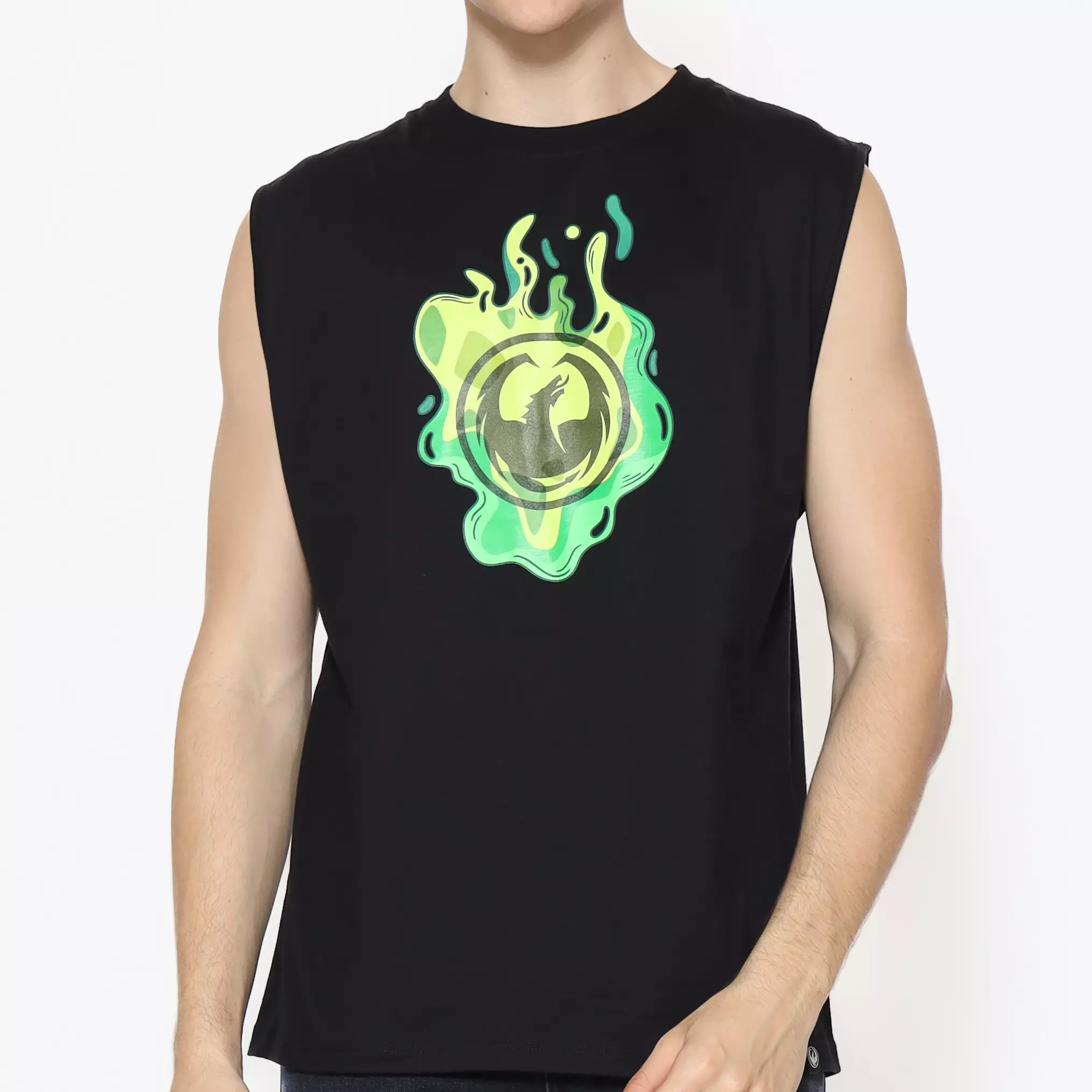 Dragon Kaos Singlet Pria Ditchin Men Muscle Tee Planet Surf