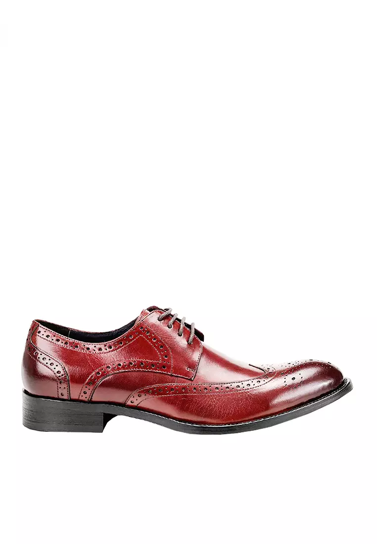 Discount on Twenty Eight Shoes  shoes - SKU: VANSA Vintage Brogue Waxed Cowhide Business Shoes VSM-F25828