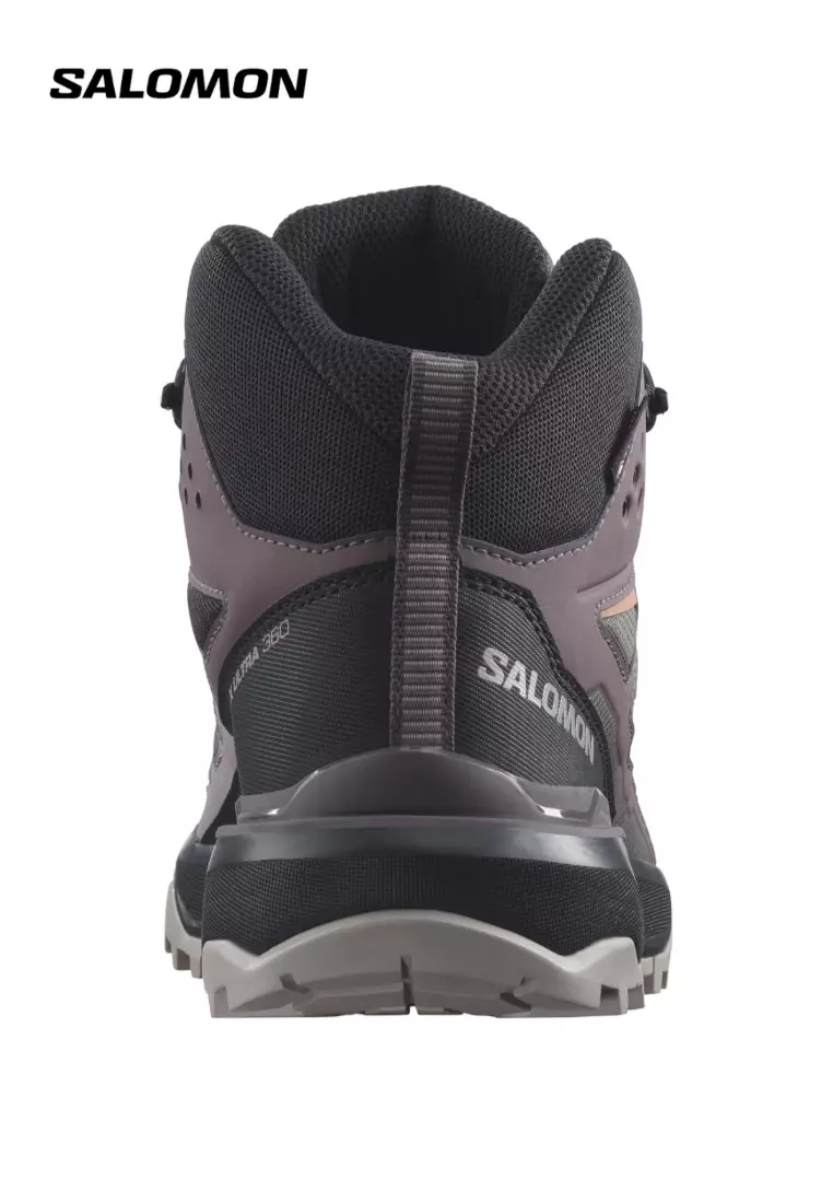 X ULTRA 360 MID GTX Women Outdoor Shoes in Plum Kitten / Phantom / Cork