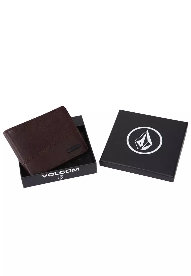 MLW SHIFTER STONE LEATHER WALLET BROWN