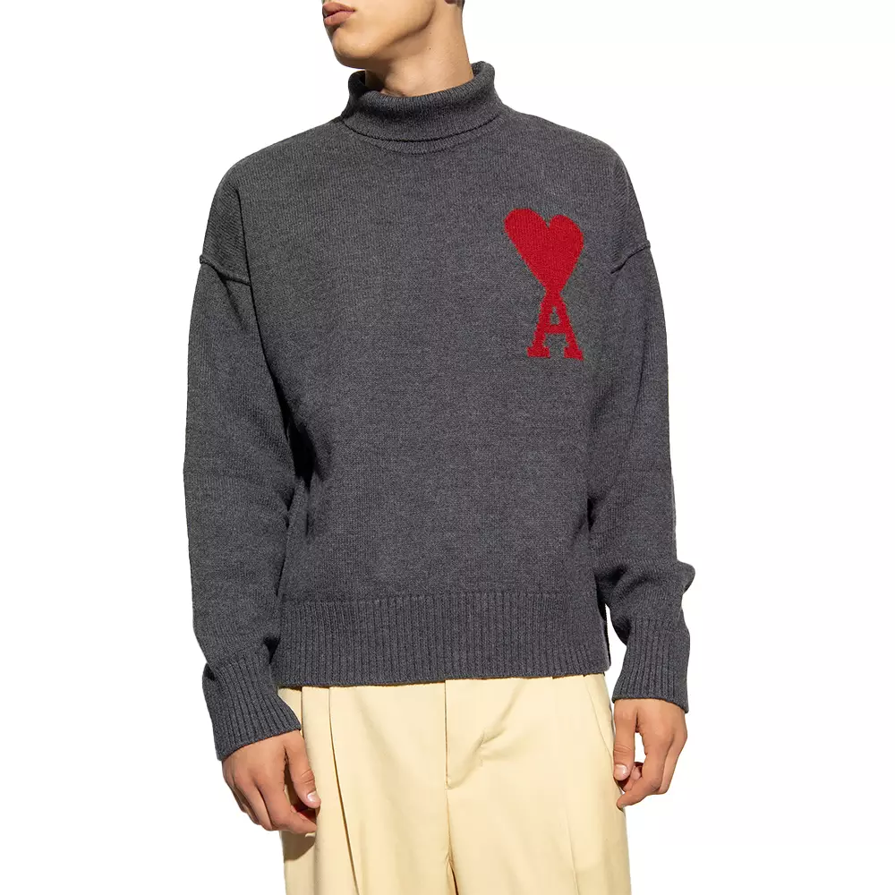 Red De Coeur Sweatshirt Dark Grey