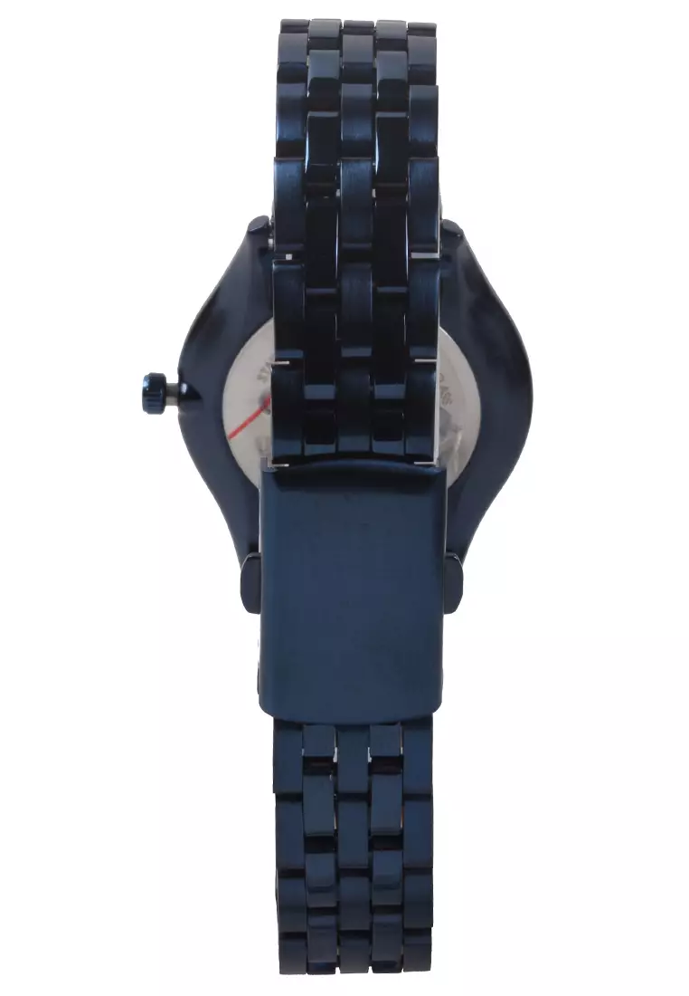 Mirage - Jam Tangan Analog Wanita - Blue - Stainless Steel Bracelet - 8544L-E