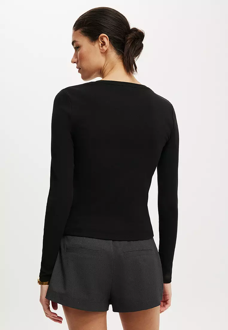 Bailey Button Detail Cardigan