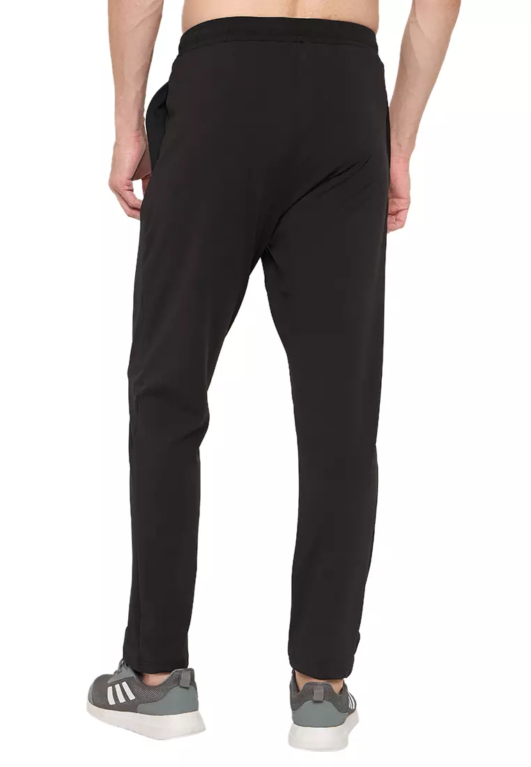 Men's Black Training Track Jogger Pants