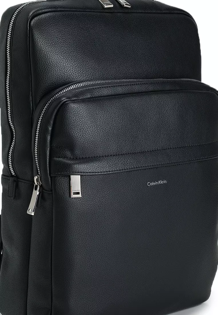 Jual Calvin Klein Raised Logo Slim Square Backpack Original 2026 ...
