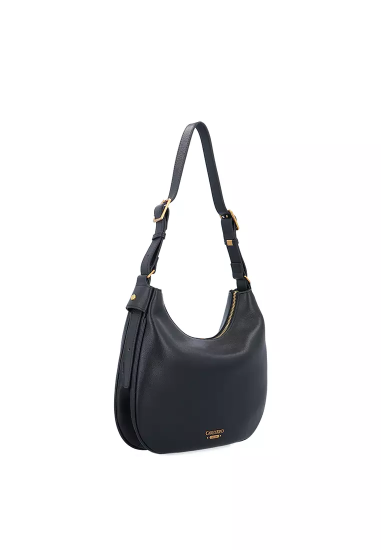 Buy Carlo Rino CR Nalia Hobo Bag M - Black 2026 Online | ZALORA