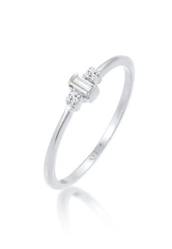ELLI GERMANY white Ring Band Engagement Topaz Gemstone 8DD12AC9EF0394GS_1