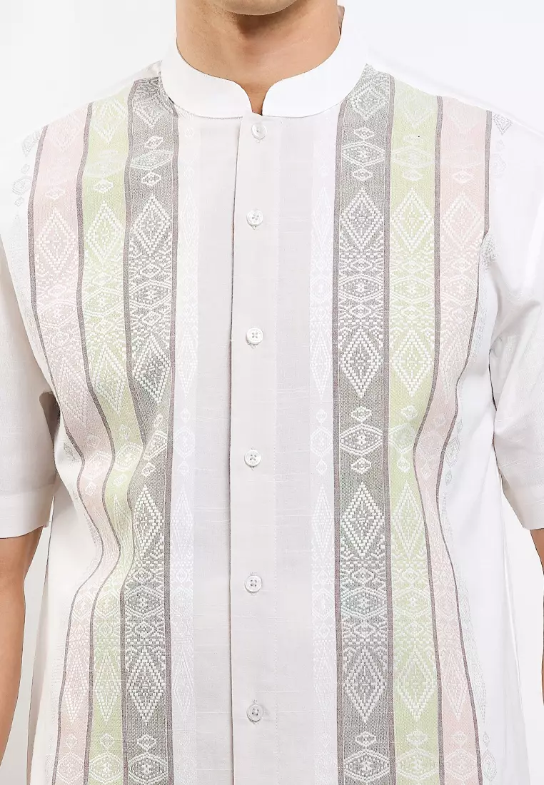 New Leaf Short Baju Koko