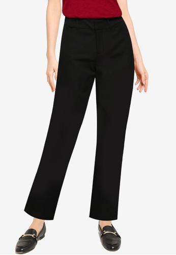 Old Navy black Pixie Straight-Leg Ankle Pants A68DDAABFD0081GS_1