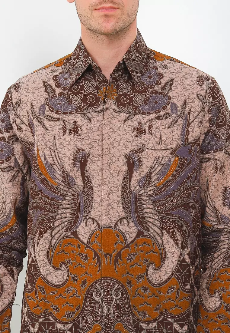 Batik Talenta Exclusive Lengan Panjng Dobby Bungga Putri