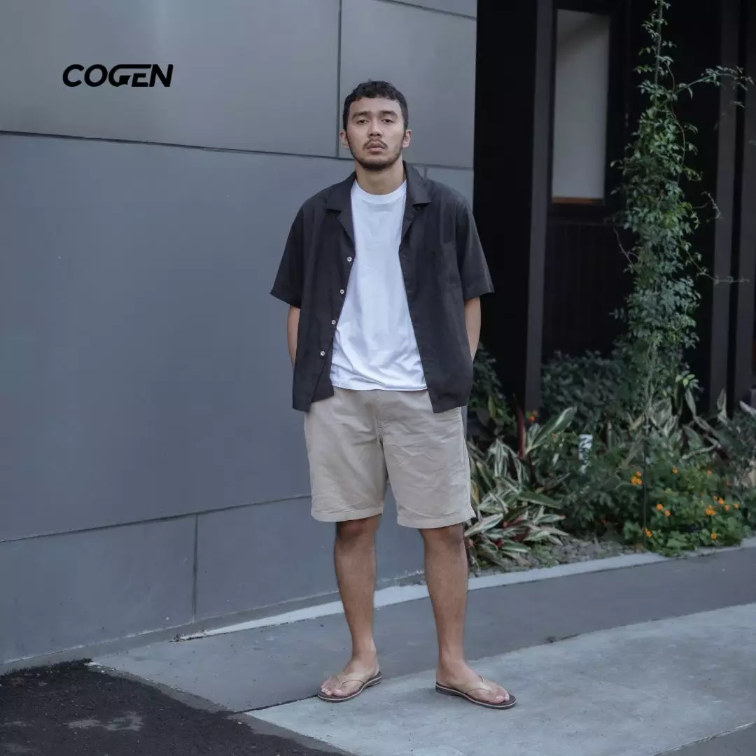 Sandal Pria Cogen MRK Series - Creme