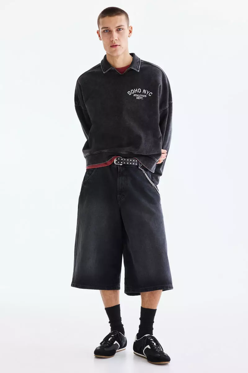 Oversized Fit Rugby sweatshirt