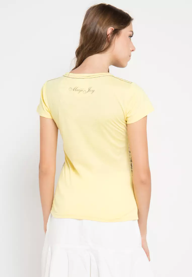 Print Logo Coffe short sleeve Tshirt