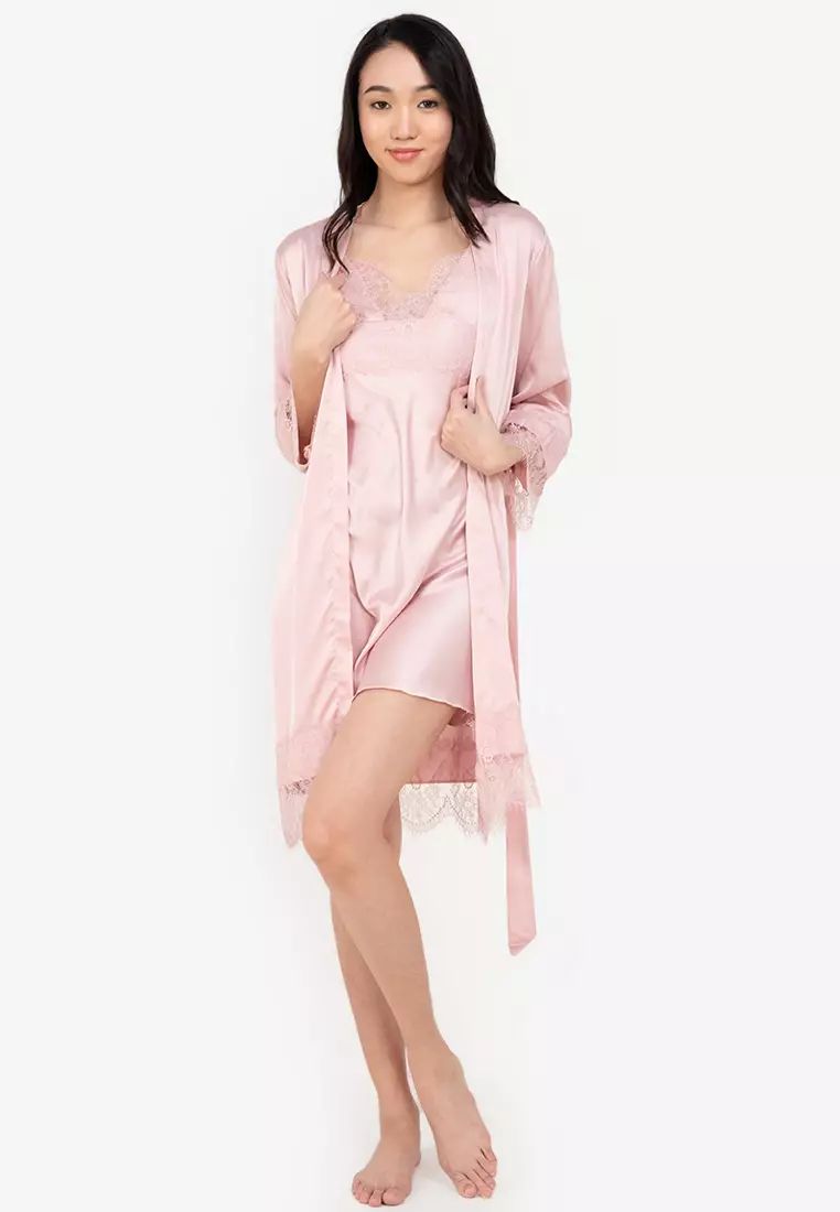 Buy La Perla La Perla Women's Nightgown SILK Silk Long Sleeve Nightgown  Morning Robe 0020293CL 2024 Online