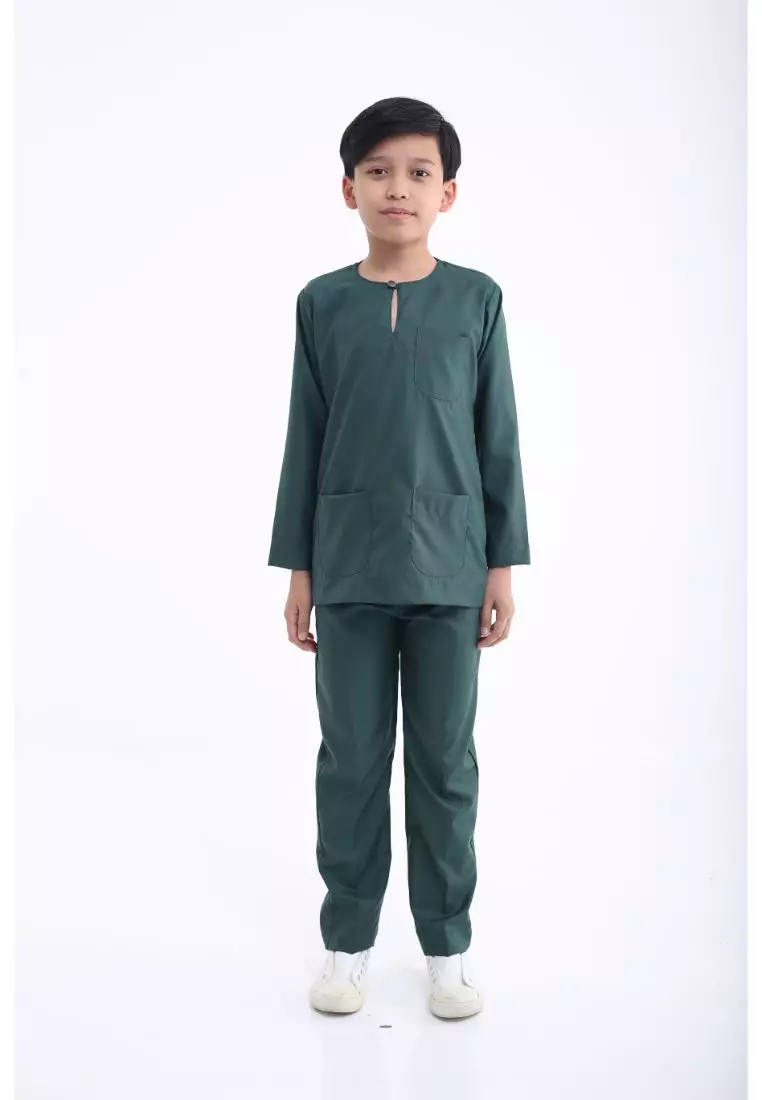 Baju Melayu Teluk Belanga Kids