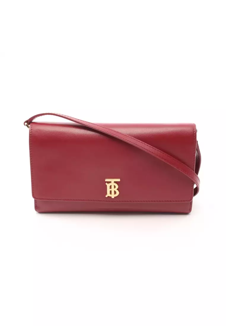 Burberry deals wallet bordeaux