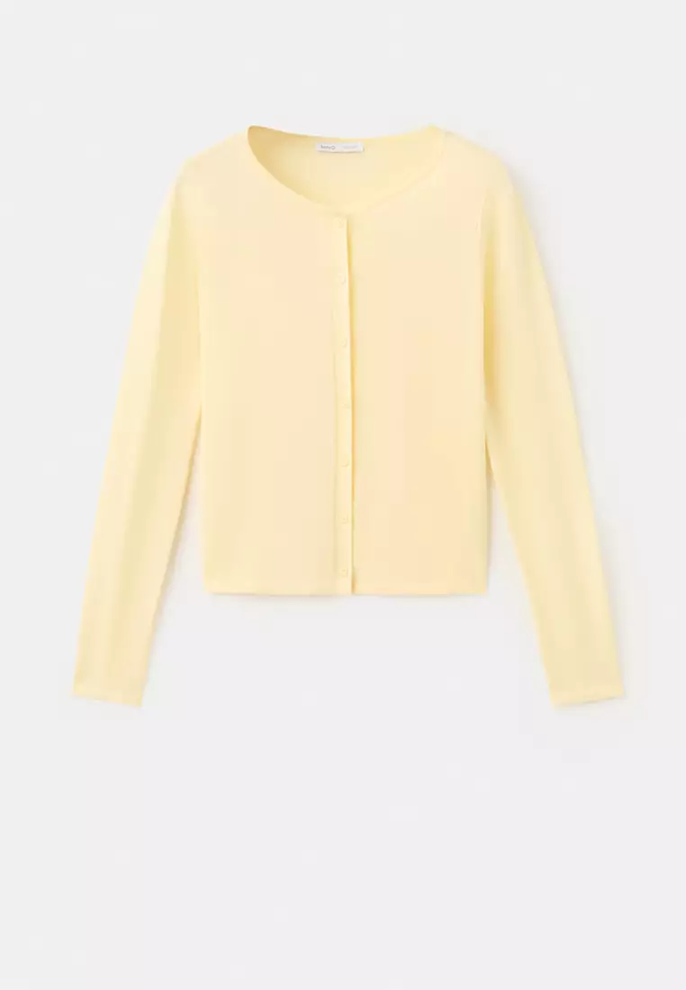 Knitted Button Cardigan
