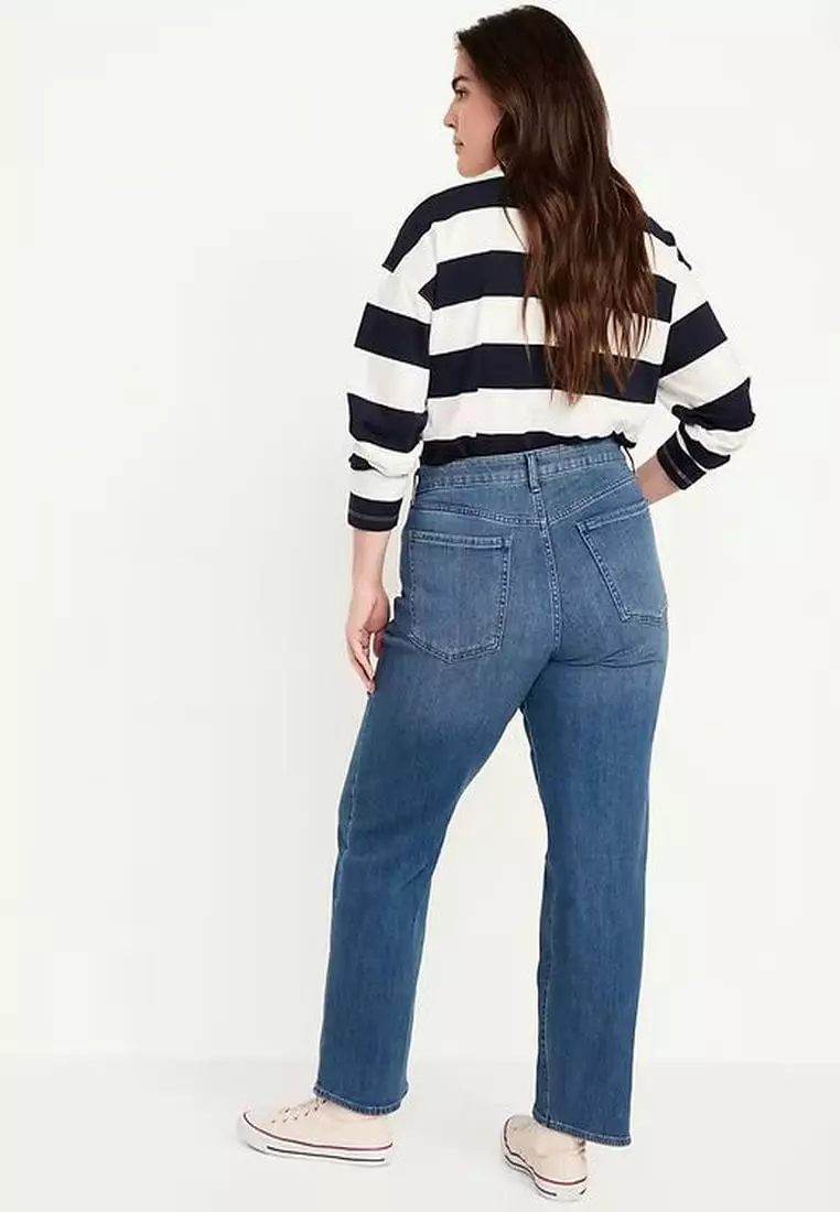 High-Waisted Wow Loose Jeans for Women