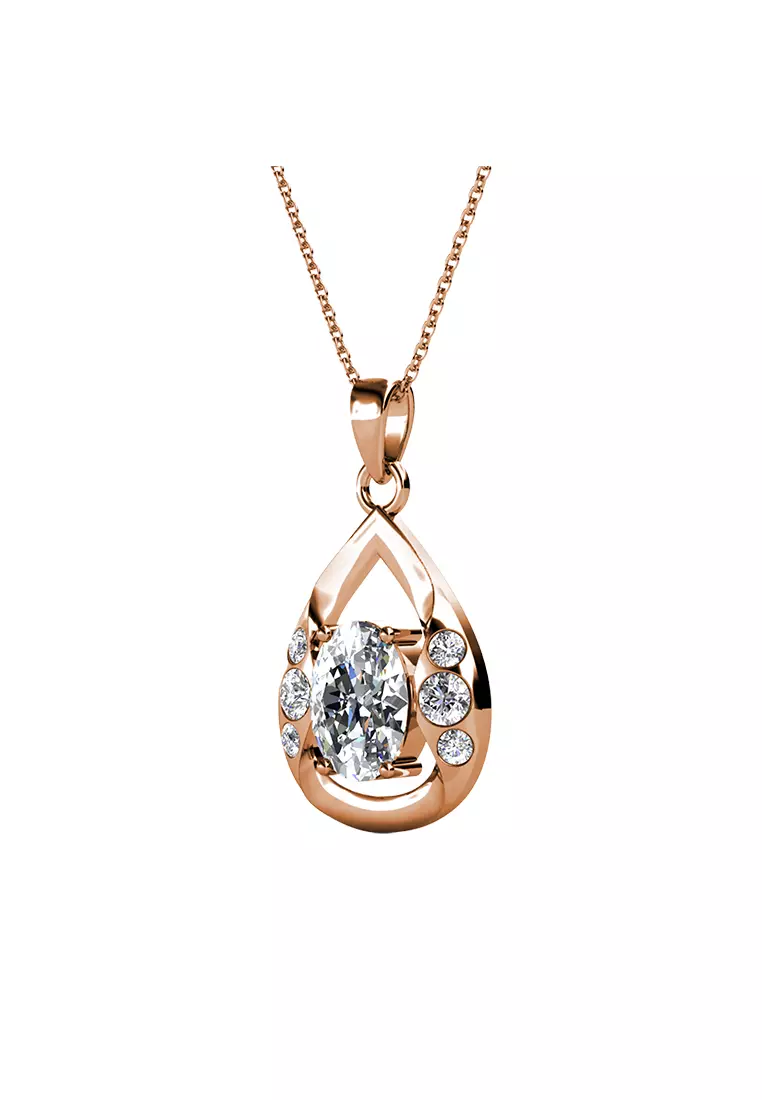 Arline Pendant RG - Kalung Crystal by Her Jewellery
