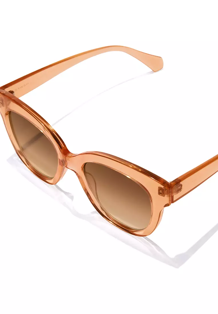 HAWKERS Soft Orange Terracota Audrey Sunglasses For Women, Female. Official Product Designed In Spain
