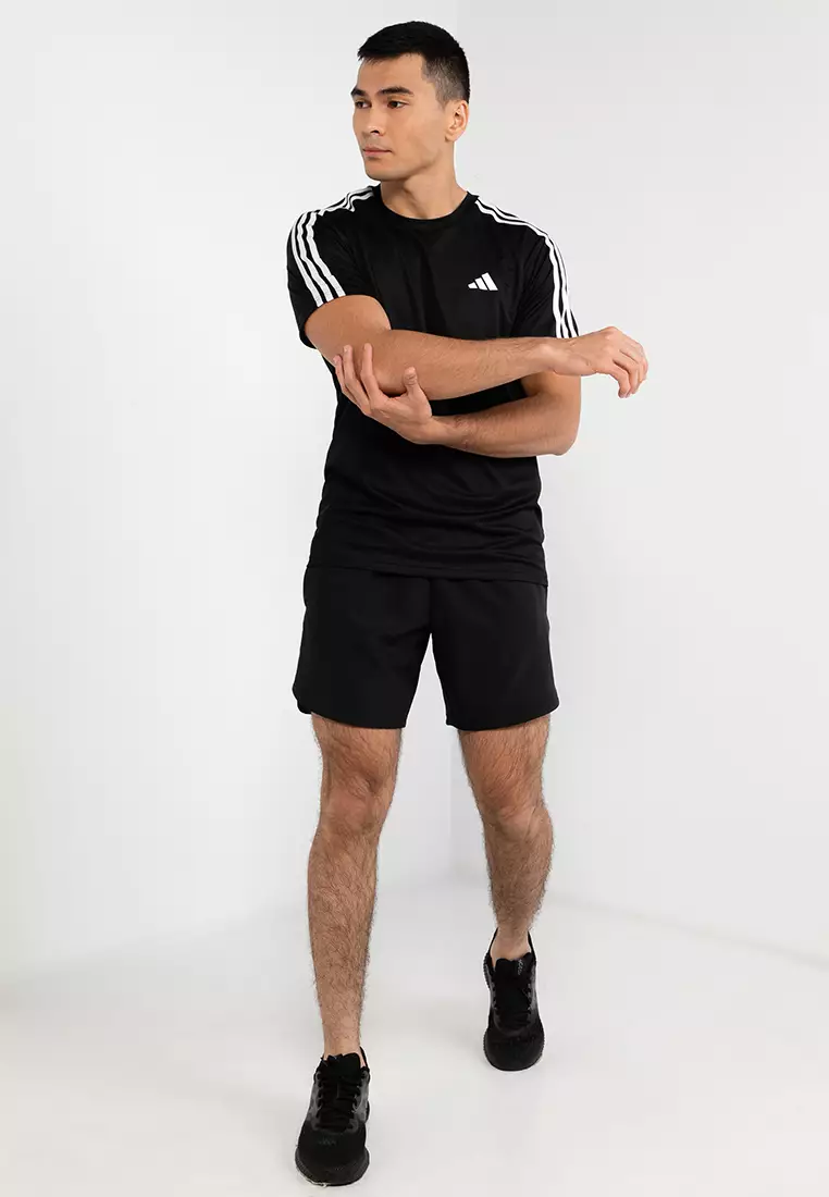 Train Essentials 3-Stripes Training T-Shirt