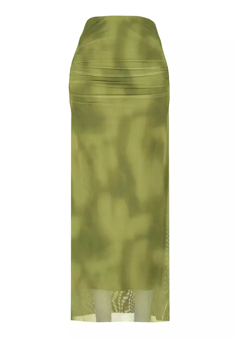 Buy Trendyol Patterned Draped Maxi Tulle Skirt 2025 Online