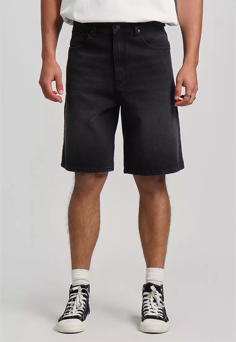 Buy Penshoppe Baggy Fit Denim Shorts 2025 Online ZALORA Philippines