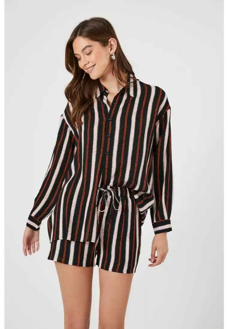 Forever 21 black and white striped dress 2025