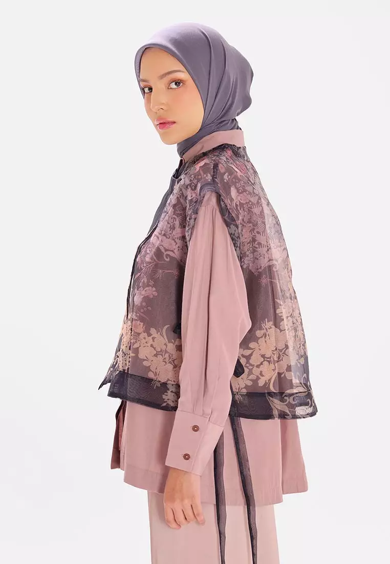 Ria Miranda Charcoal Rea Vest