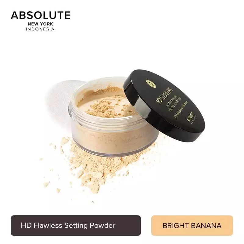 Hd Flawless Setting Powder-Brightening Banana