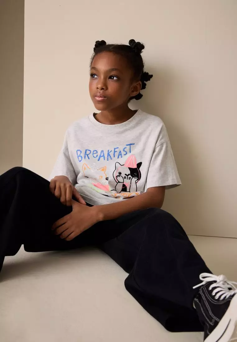 Oversized Graphic Print T-Shirt