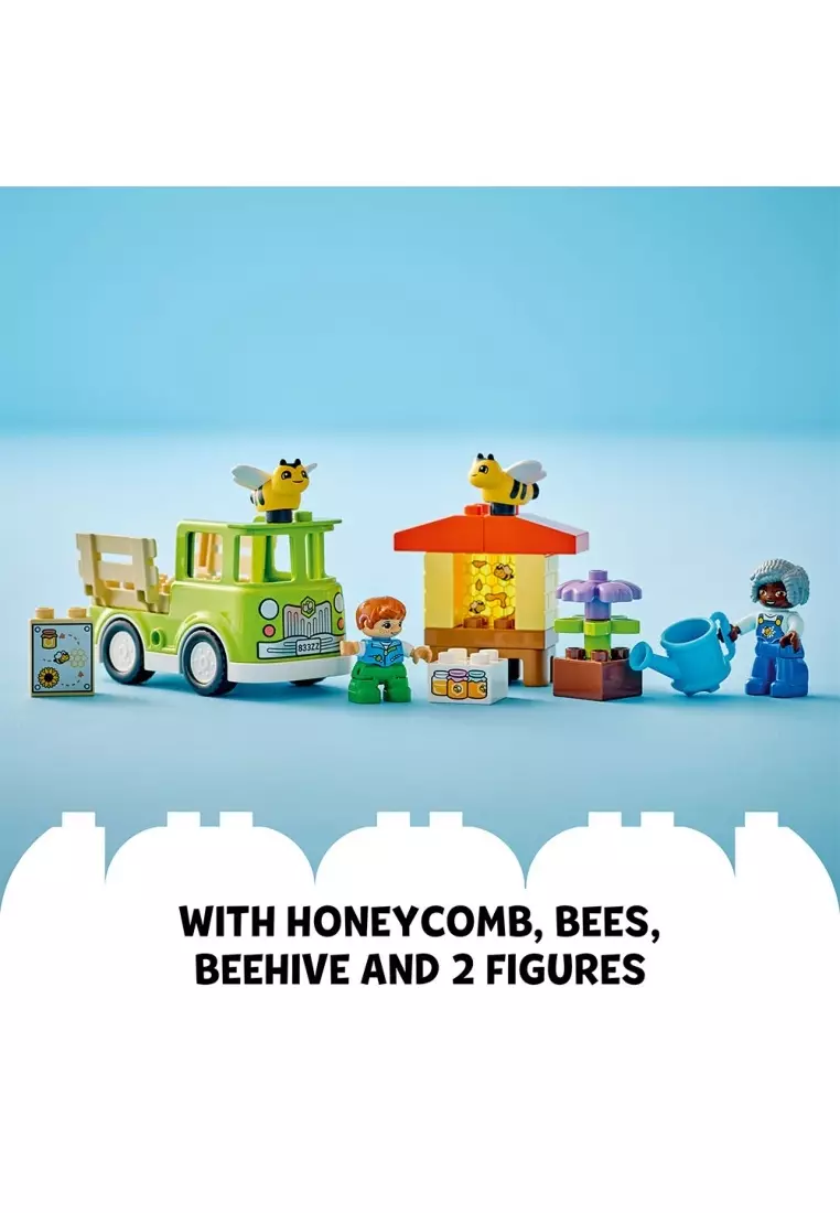LEGO® DUPLO 10419 Caring for Bees & Beehives, Age 2+, Building Blocks, 2024 (22pcs)