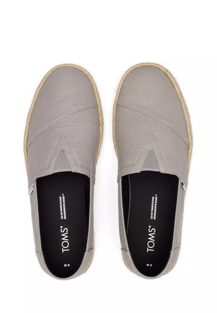 Buy TOMS Toms Espadrille Alpargata Rope 2.0 Men - Drizzle Grey Recycled ...