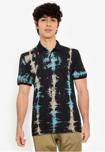 Desigual black Suresh Polo Shirt 17903AA975A1E6GS_1