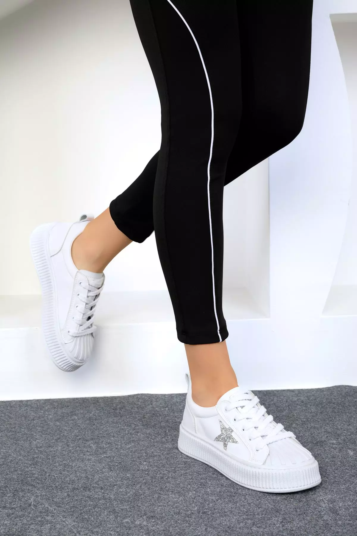 Glitter Star Sneakers