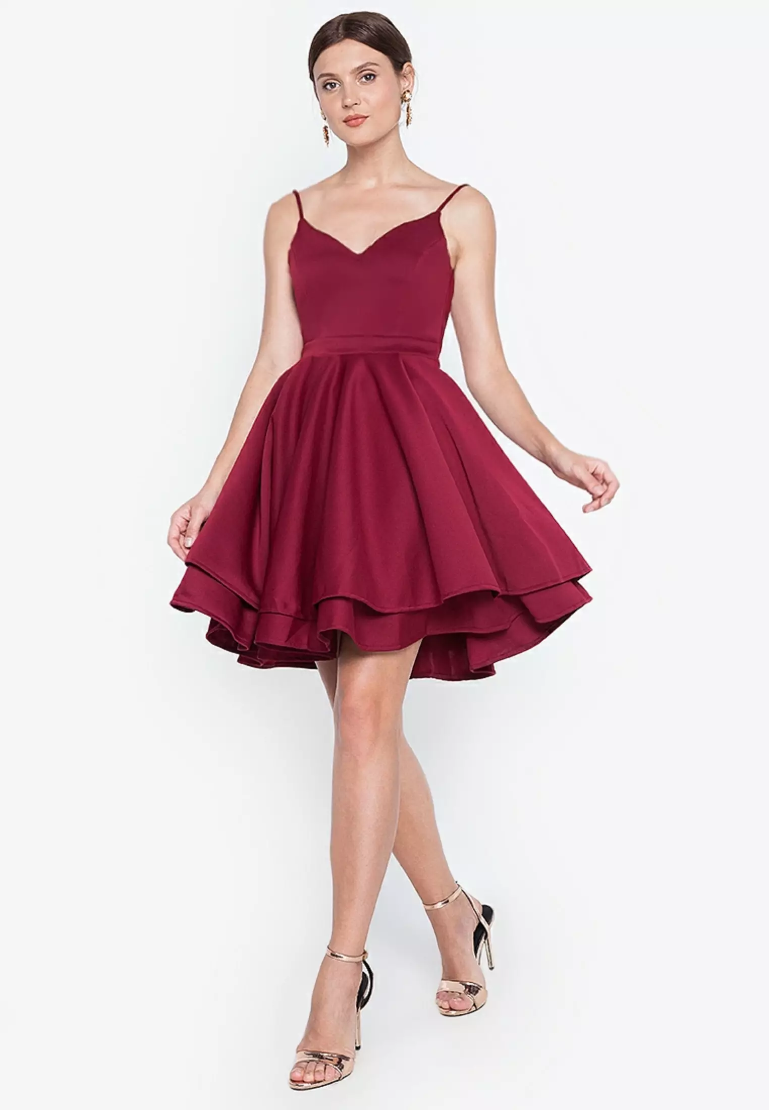 Flirty Strappy Backless Mini Dress