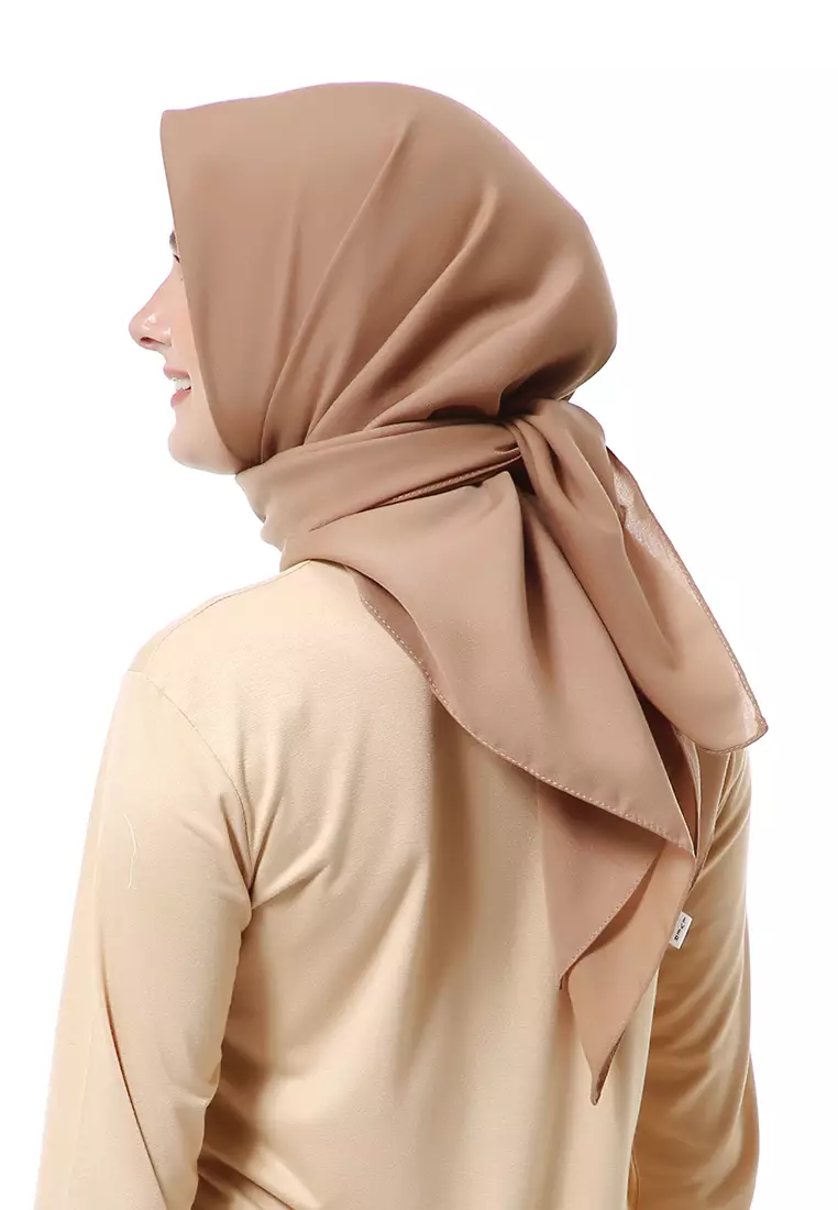 Vierra Jilbab Segiempat Paris Polos Premium Best Style - Milo