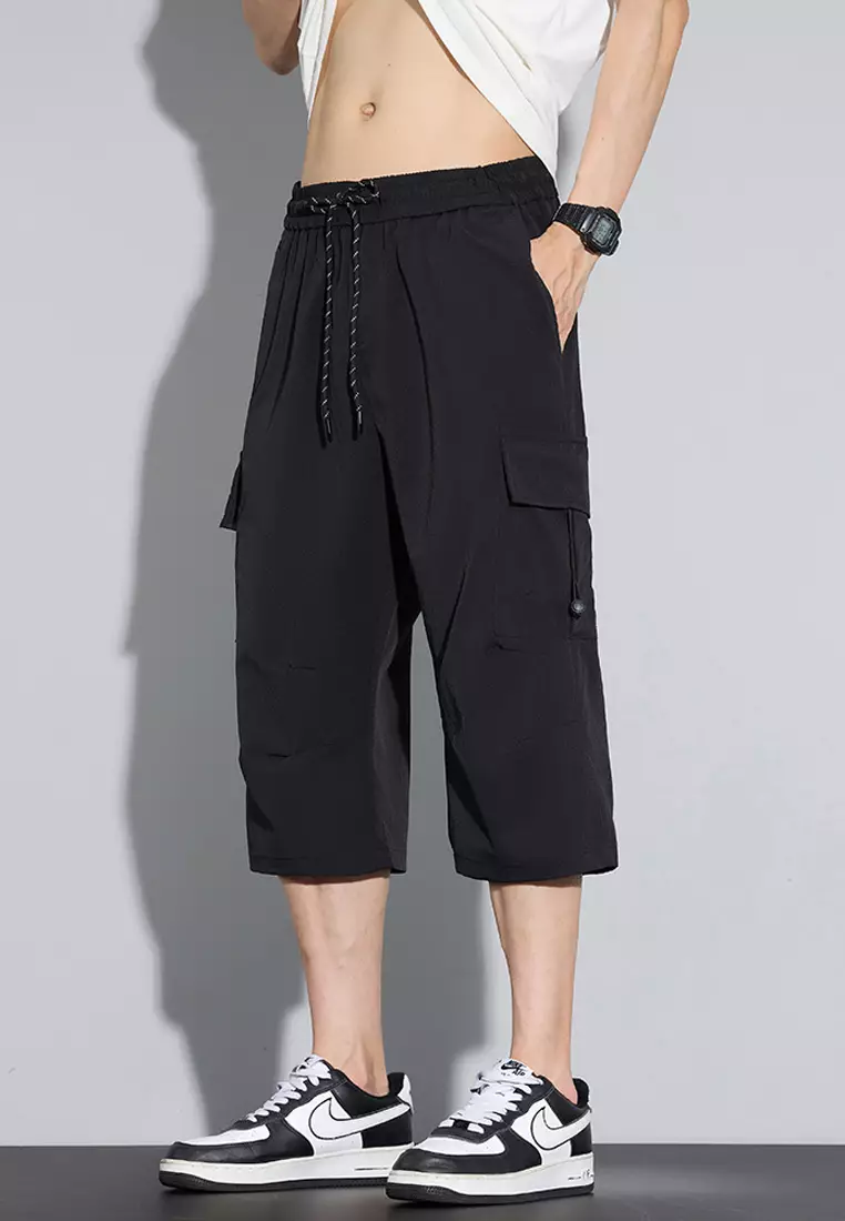 Casual Cropped Pants