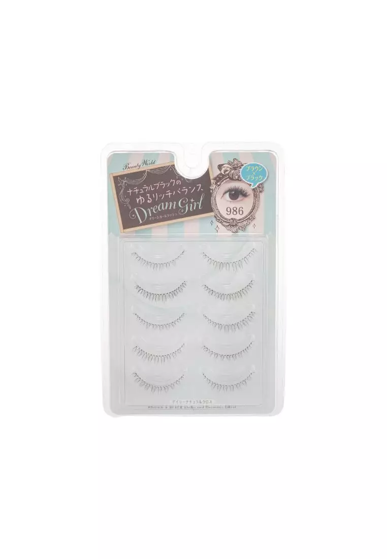 LUCKY Dream Gril Eyelash 5pair(s) 986 NATURAL BLK