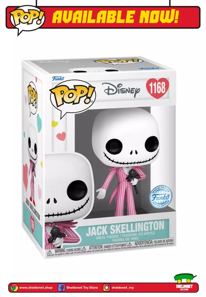 Jack the skeleton funko pop sales