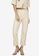 Trendyol beige Flat Trousers E10A9AAE5048C8GS_1