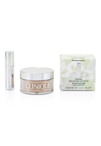 Clinique CLINIQUE - Blended Face Powder + Brush -03 Transparency; Premium price due to scarcity 35g/1.2oz 38B5CBE4856B49GS_1
