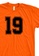 MRL Prints orange Number Shirt 19 T-Shirt Customized Jersey 8158EAA0EACD93GS_2