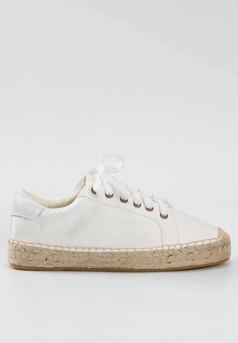 Platform Lace Up Canvas Espadrilles HB010