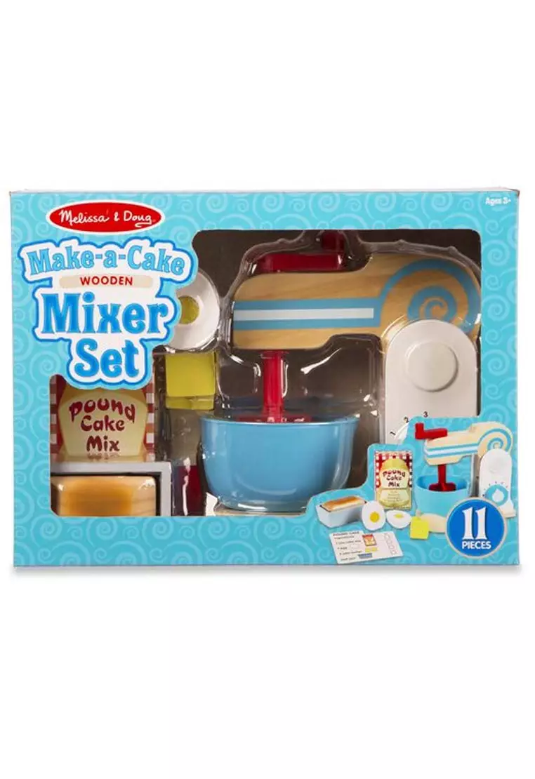 Buy Melissa Doug Melissa Doug Wooden Make a Cake Mixer Set