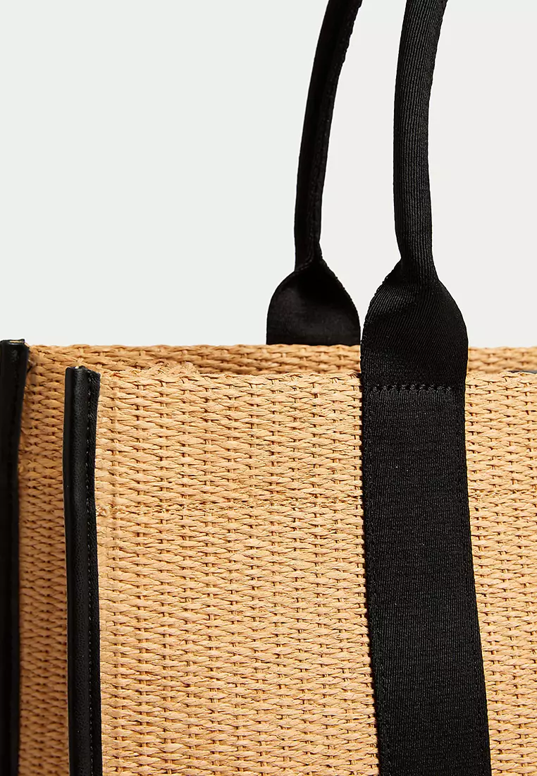 Canvas Structured Tote Bag