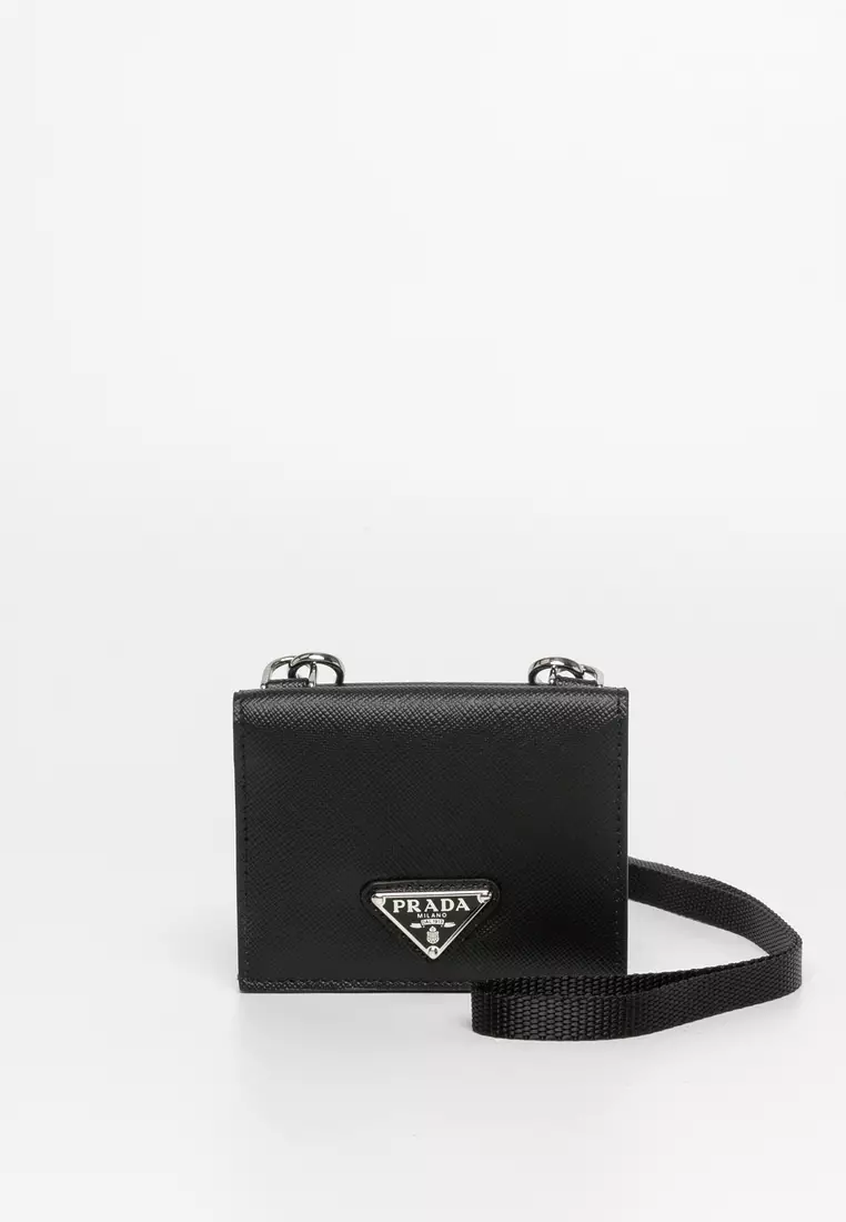 Buy PRADA Prada Saffiano Leather Card Holder 2024 Online ZALORA